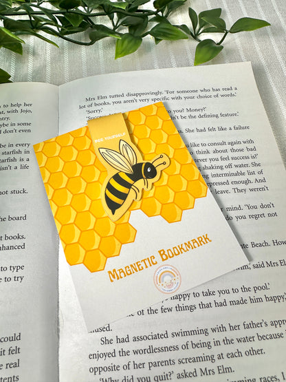 bee magnetic bookmark 