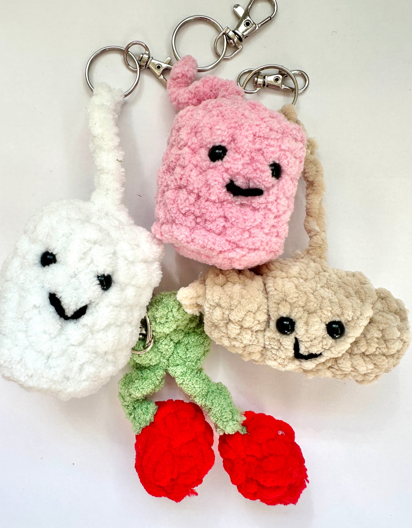 Cute Plush Crochet Croissant