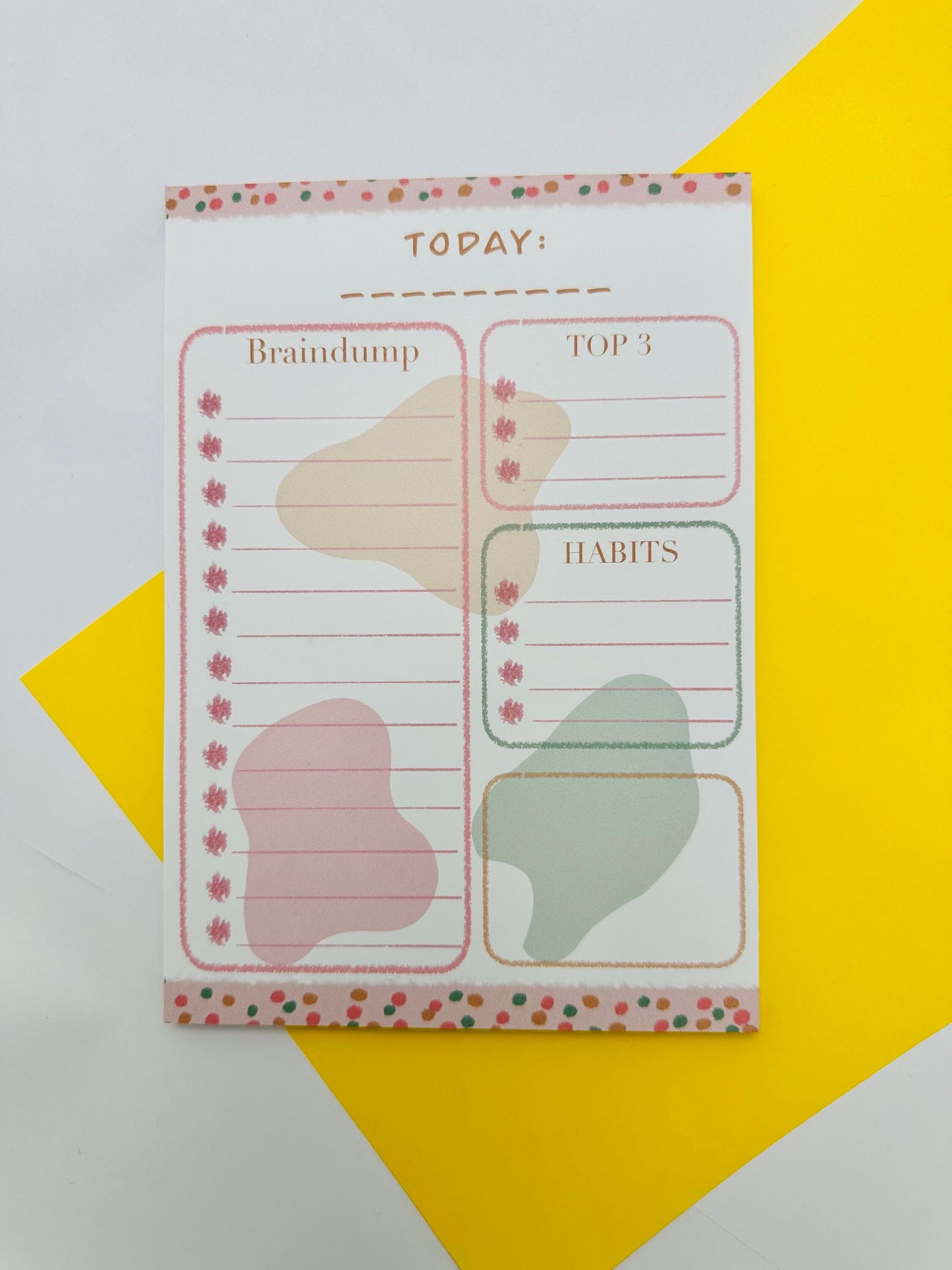 Cute A5 Tear Off Notepad