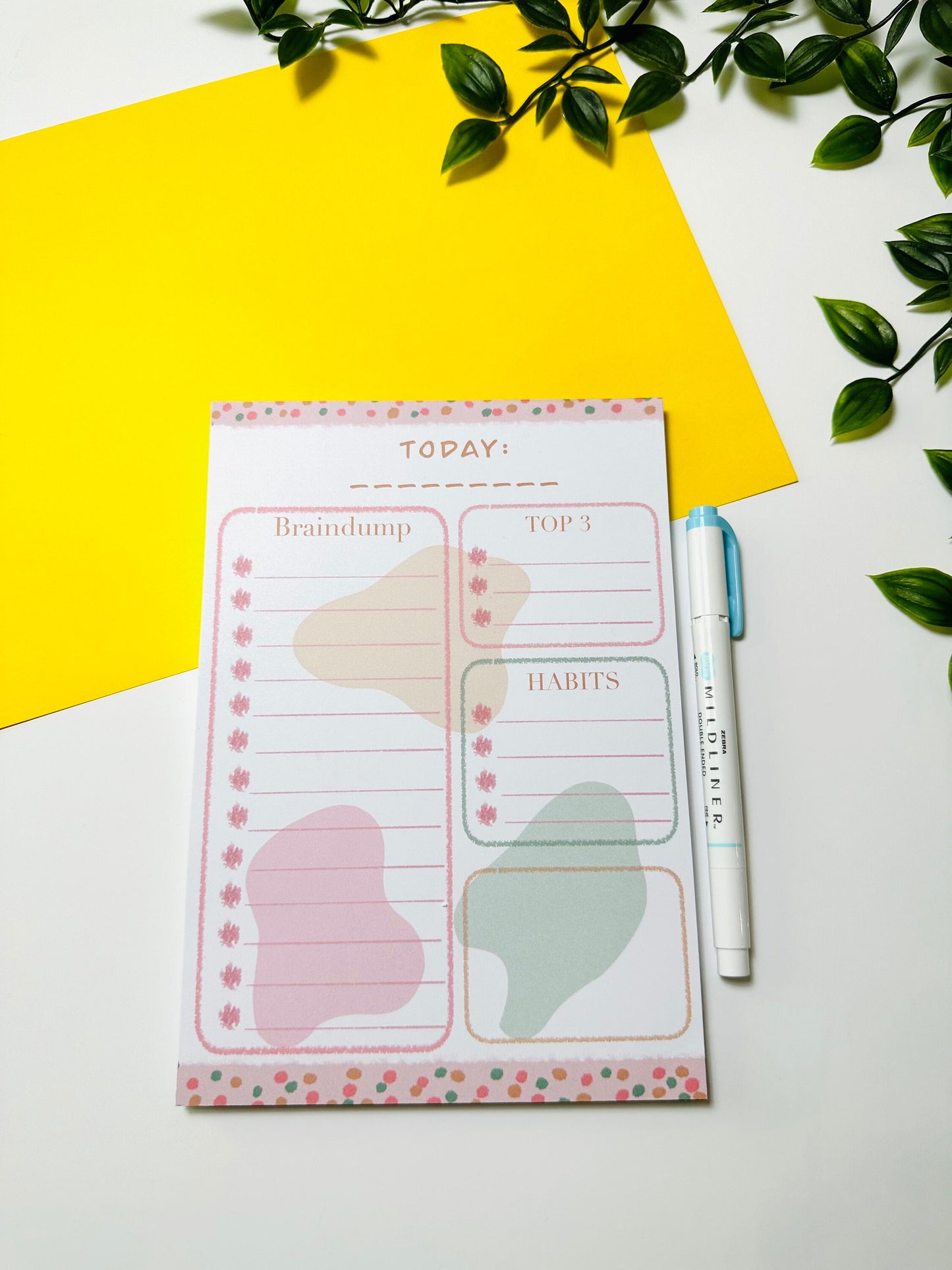 Cute A5 Tear Off Notepad