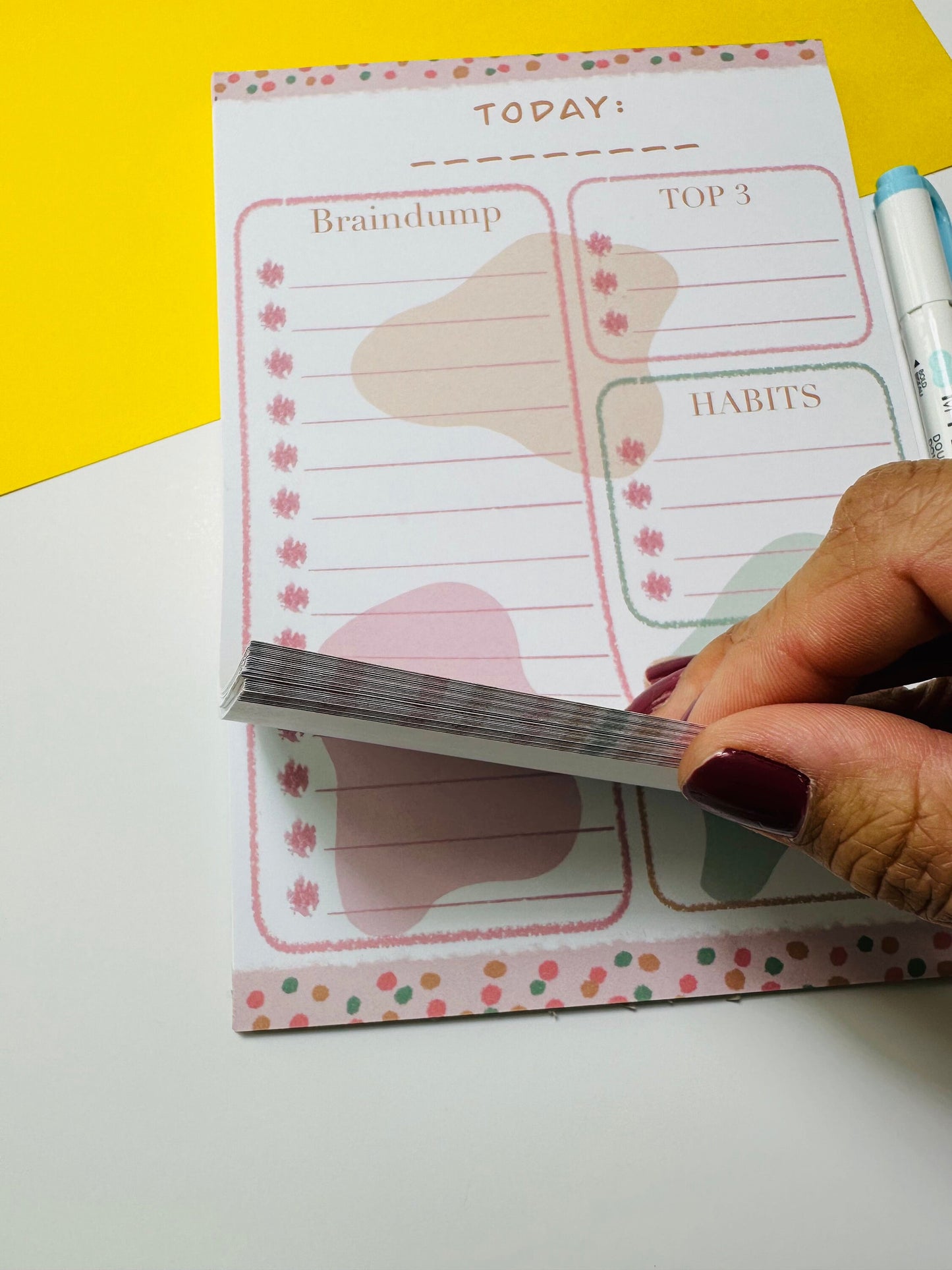 Cute A5 Tear Off Notepad