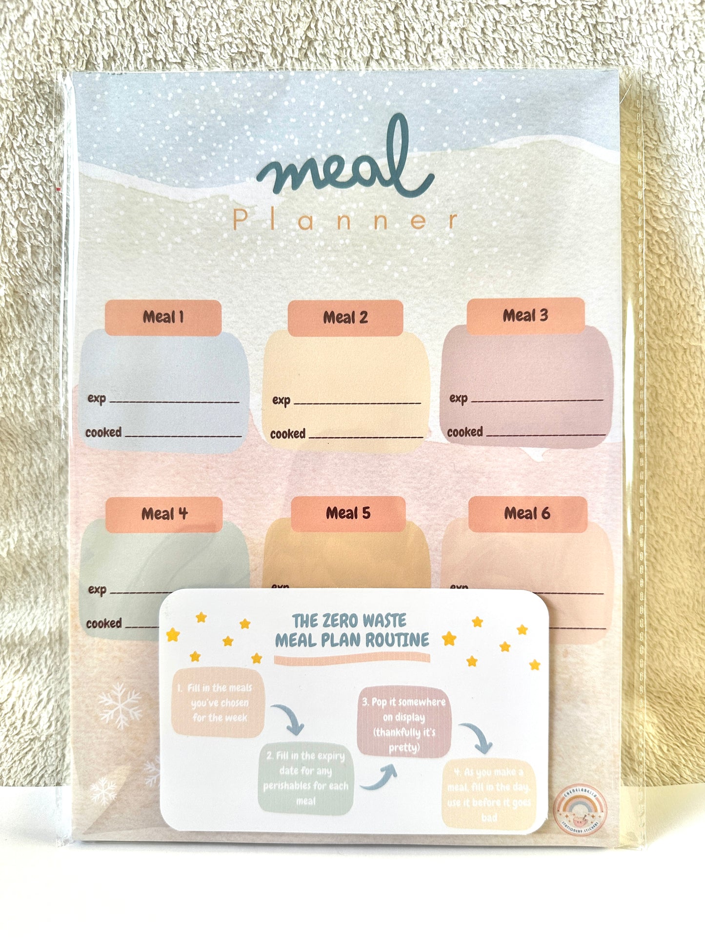 The Zero Waste Meal Plan A4 Notepad