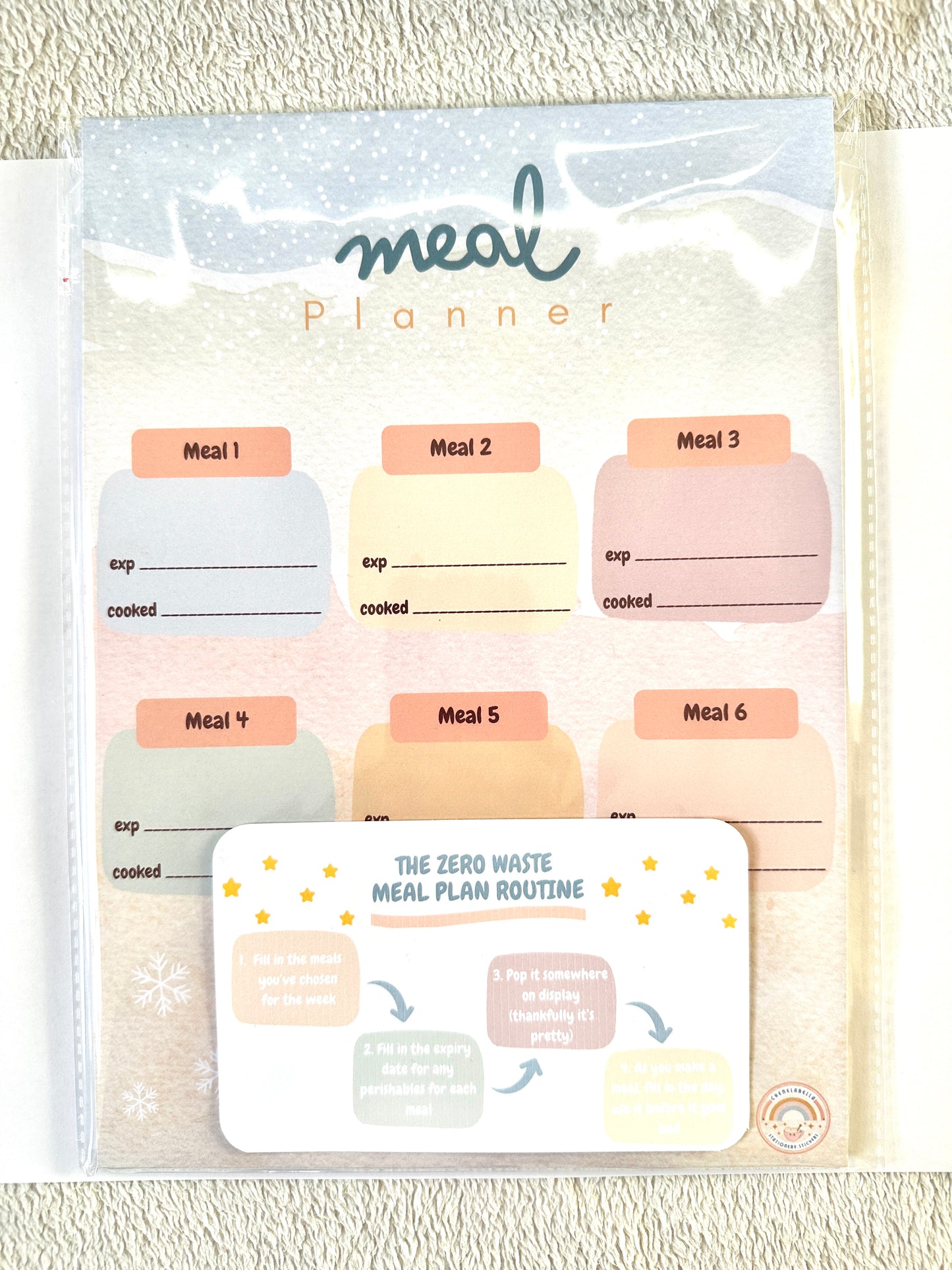 The Zero Waste Meal Plan A4 Notepad