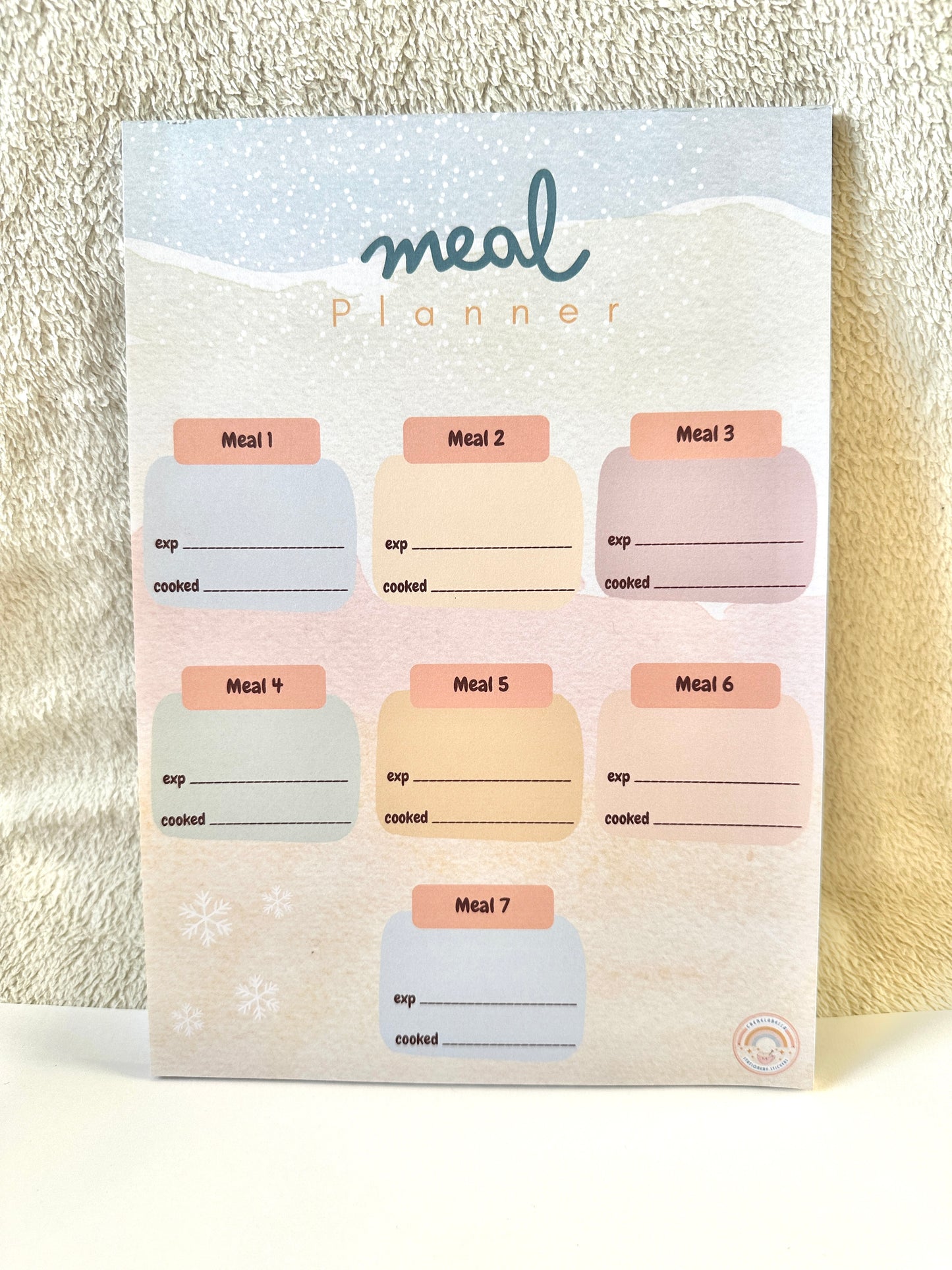 The Zero Waste Meal Plan A4 Notepad